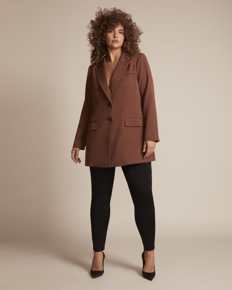 Longline blazer jacket sales